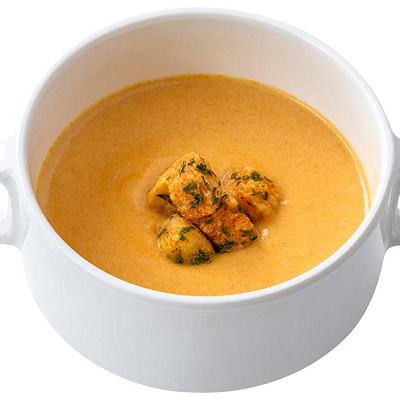 海老のクリームスープ