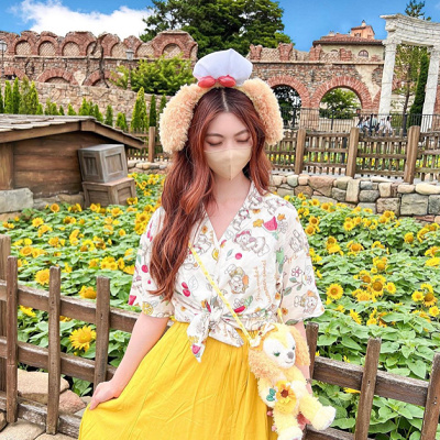 クッキーアンスカートコーデ