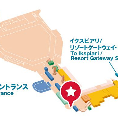 喫煙室の地図