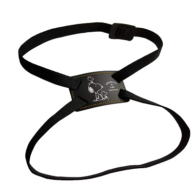 スヌーピーらくらく固定バンド（ブラック）