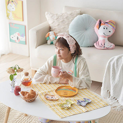 くすみカラーが上品でかわいいスヌーピーのインテリアグッズ