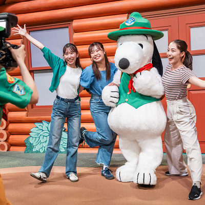 『スヌーピー・フォト・オポチュニティ』～ビーグル・スカウト・キャンプグラウンド～