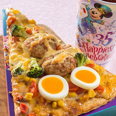 南太平洋のスペシャルピザ