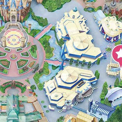 スペース・マウンテンの場所