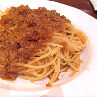 スパゲッティ・ボロネーゼ（700円）