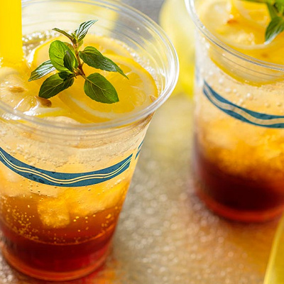 スパークリングカクテル（ラム＆レモンティー）