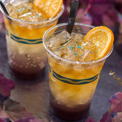 スパークリングカクテル（ラム＆ピンクグレープフルーツシロップ）