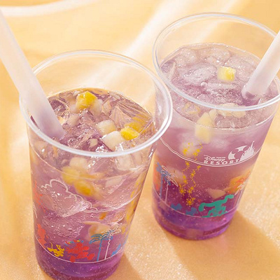 スパークリングドリンク（ライチー、パイナップル、バタフライピー）