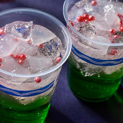 スパークリングゼリーカクテル（マスカットリキュール＆アップル）