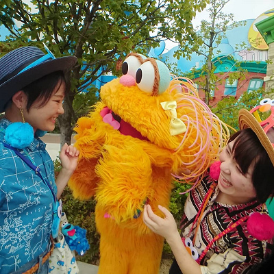 セサミストリートのおしゃれ番長といえばゾーイちゃん