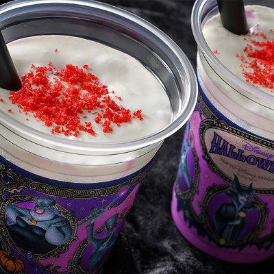 スペシャルドリンク（紫イモ、ミルク、コーヒーゼリー）