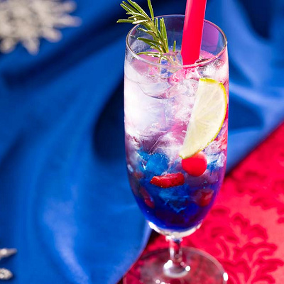 スペシャルソフトドリンク（ローズシロップ、レモン、ミックスベリー）