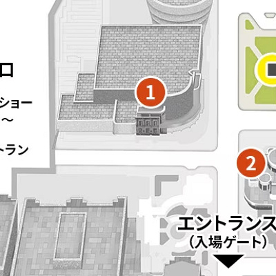 特別鑑賞エリアの場所