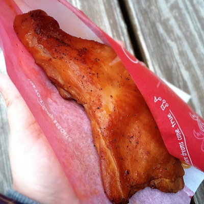 スパイシースモークチキンレッグ ¥500