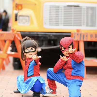 スパイダーマンコスプレ