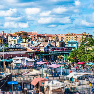 東京ディズニーシーの様子