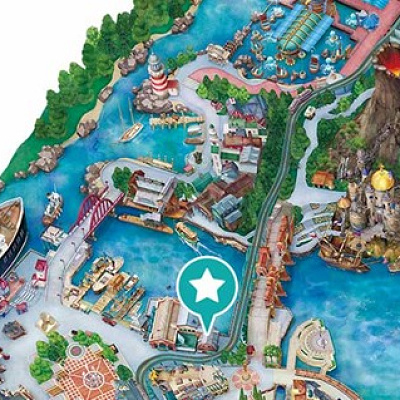 スチームボート・ミッキーズの場所