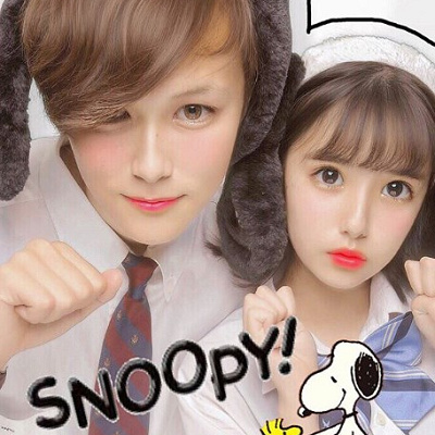 学生の特権！制服×スヌーピーコーデ