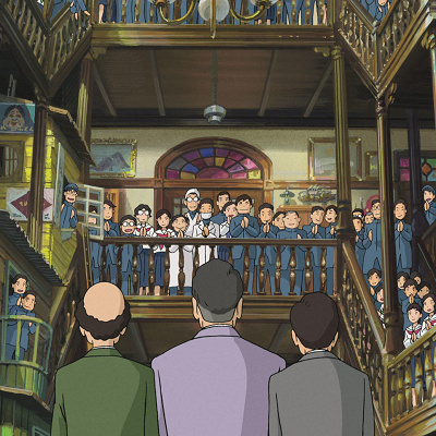 理事長をカルチェラタンに招待した生徒たち