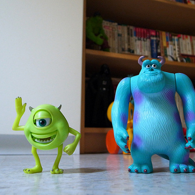 「モンスターズ・インク」名物コンビのサリーとマイク