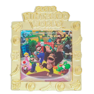 スーパー・ニンテンドー・ワールドピンバッジ