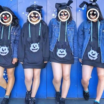 スエットワンピ