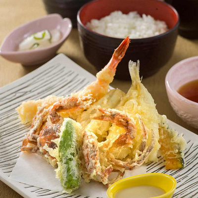 天麩羅とうどん膳