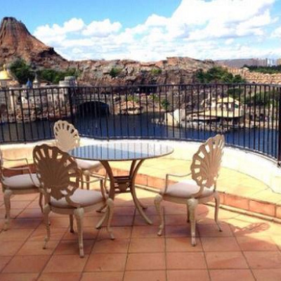 ミラコスタのテラス