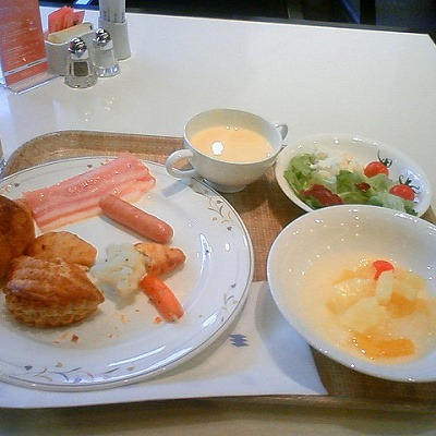 朝食も美味しいと評判！