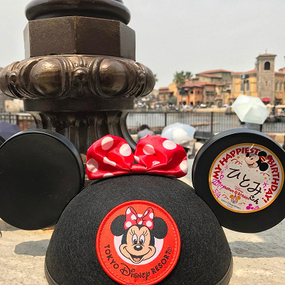 イヤーハットはとってもかわいくてシールを貼るのにもぴったりです♡