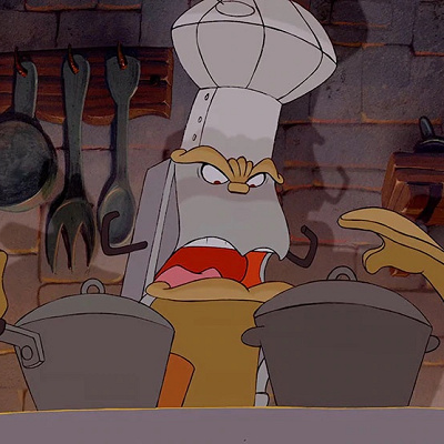 劇中で描かれたコックの姿