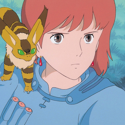 主人公ナウシカと相棒のテト