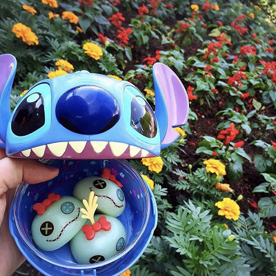 スティッチの口が開くのがすごくかわいくて大人気♡