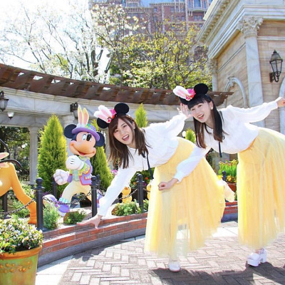 チュールスカートがポイント！たまごカラーコーデ