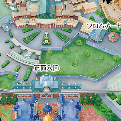 ☆の位置が着替えスペース