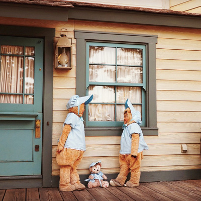 ザ・サンボンネッツ（カントリーベア・ジャンボリー）着ぐるみコーデ