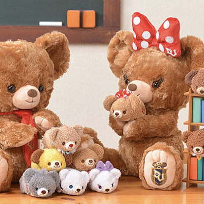 つむつむシリーズのぬいぐるみも人気！