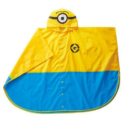 パーク内にはキャラクターのポンチョがあります。