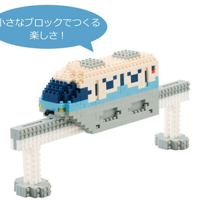 お土産としても大人気のナノブロックに、ディズニーリゾートラインver.がある