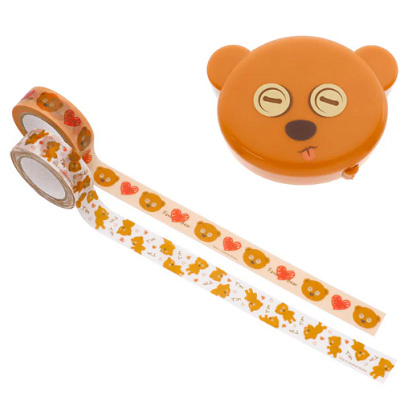 ティムマスキングテープ（2個）＆テープカッターセット