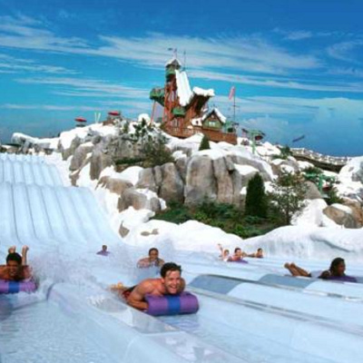 トボガン・レーサーズのゴール地点