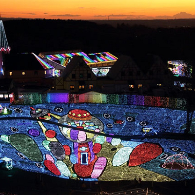 2019年の東京ドイツ村のイルミネーション