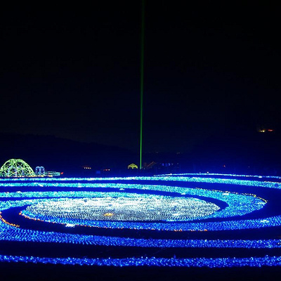 東京ドイツ村のイルミネーション