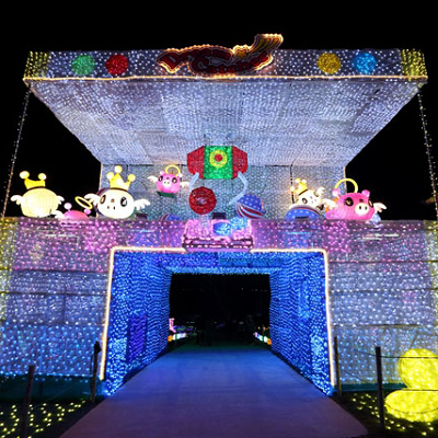 東京ドイツ村のイルミネーション