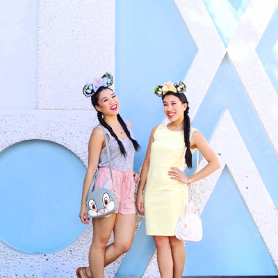 とんすけ＆ミス・バニーコーデ