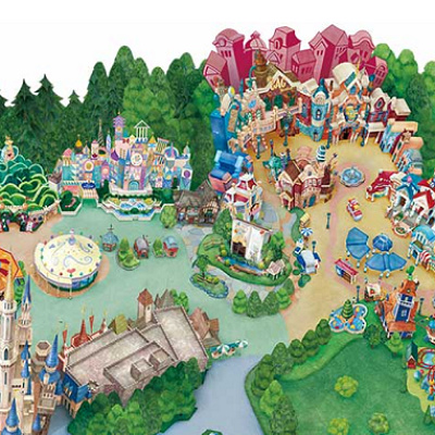 トゥーンタウンの地図