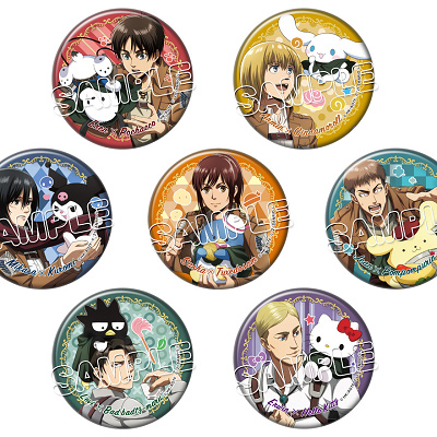 トレーディング缶バッジ（等身）