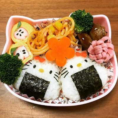 三角おにぎりキティちゃん