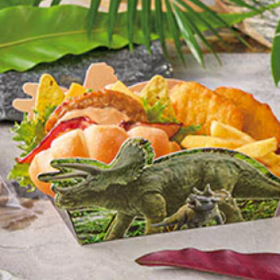 トリケラトプス・キッズバーガーセット