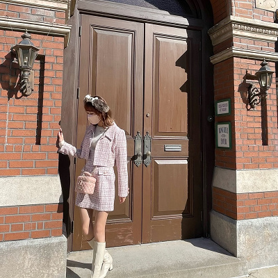 ツィードコーデ